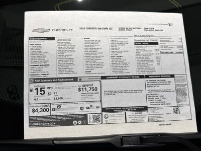 2024 Chevrolet Corvette Z06 3LZ