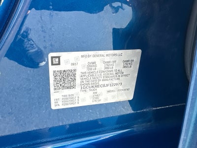 2018 Chevrolet Silverado 1500 LT