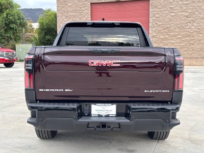 2026 GMC Sierra EV Elevation Standard Range