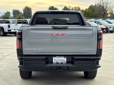 2026 GMC Sierra EV Elevation Standard Range