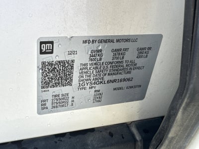 2022 Cadillac Escalade Sport Platinum