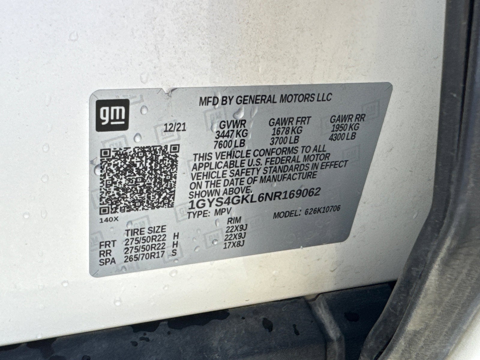 2022 Cadillac Escalade Sport Platinum