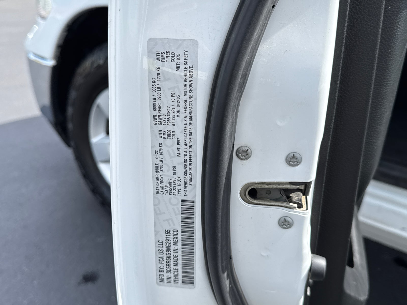 2022 RAM 1500 Classic Tradesman Crew Cab 4x2 5'7" Box