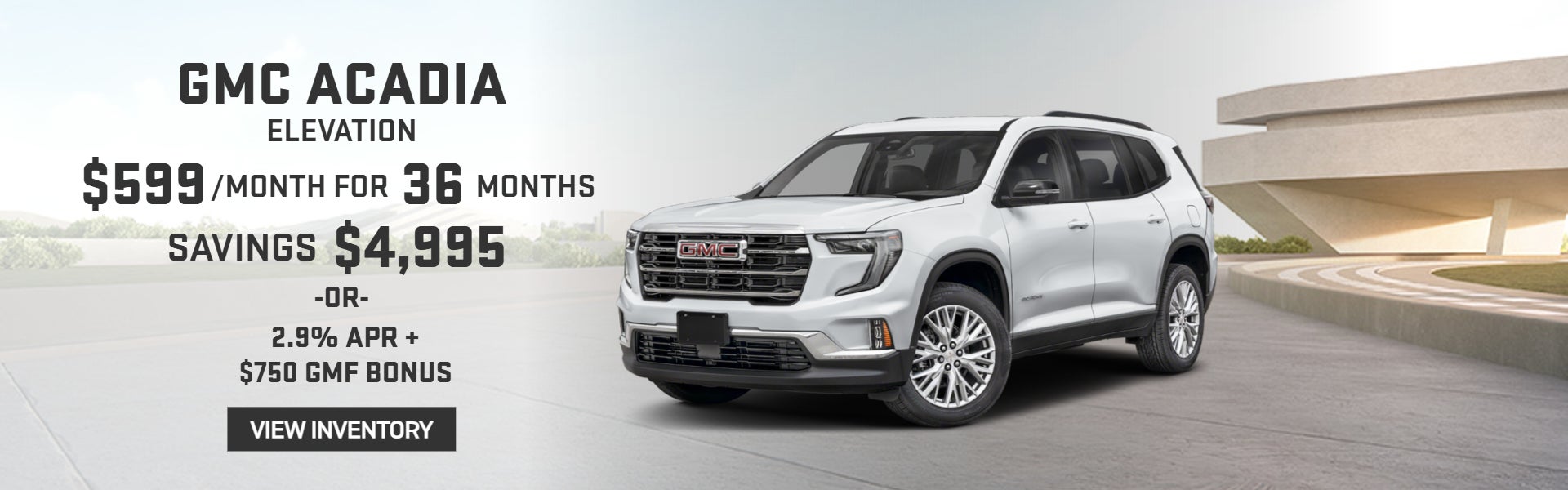 2026 GMC Acadia Elevation
