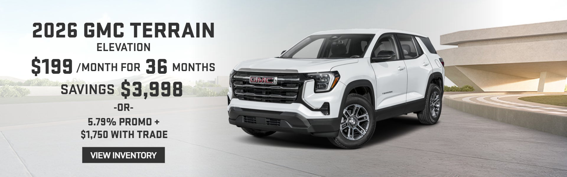 2026 GMC Terrain Elevation