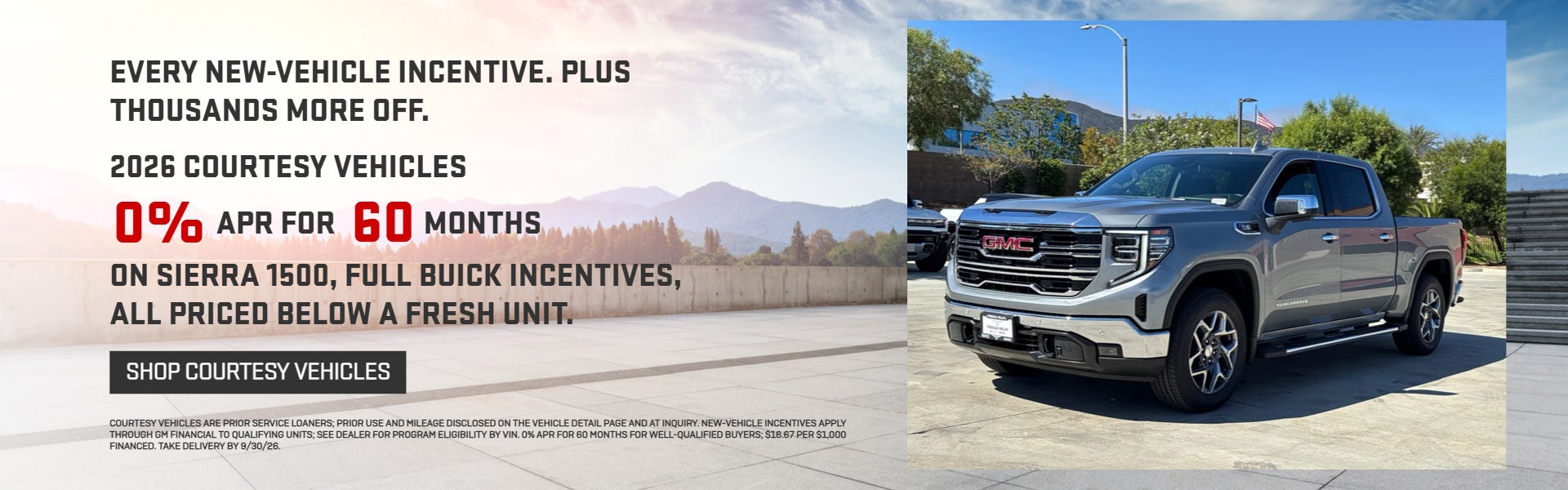 Courtesy Vehicle Savings